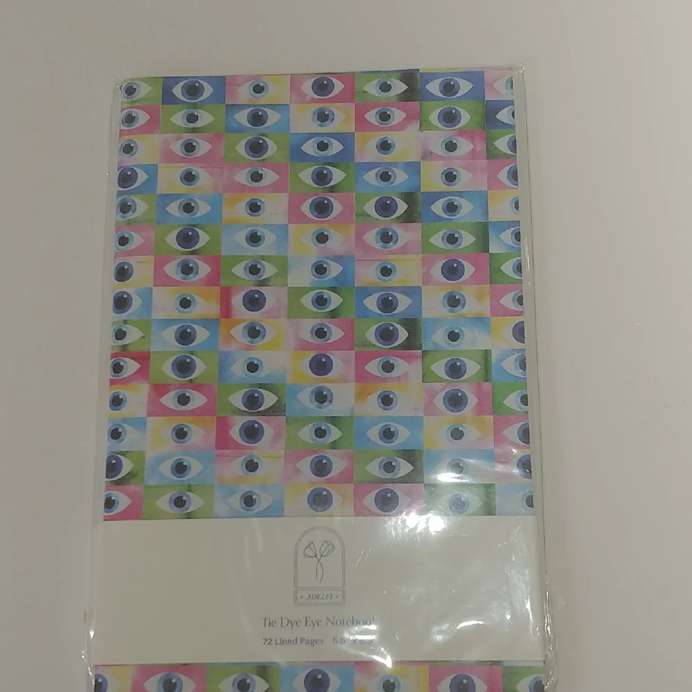 Solstice Multicolor Eye Pattern Notebook